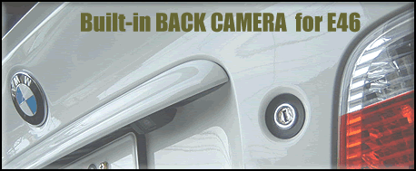 BMW 3シリーズ（E46）セダン ツーリング コンパクトに適応　ビルトインバックカメラ カロッツェリア ND-BC1